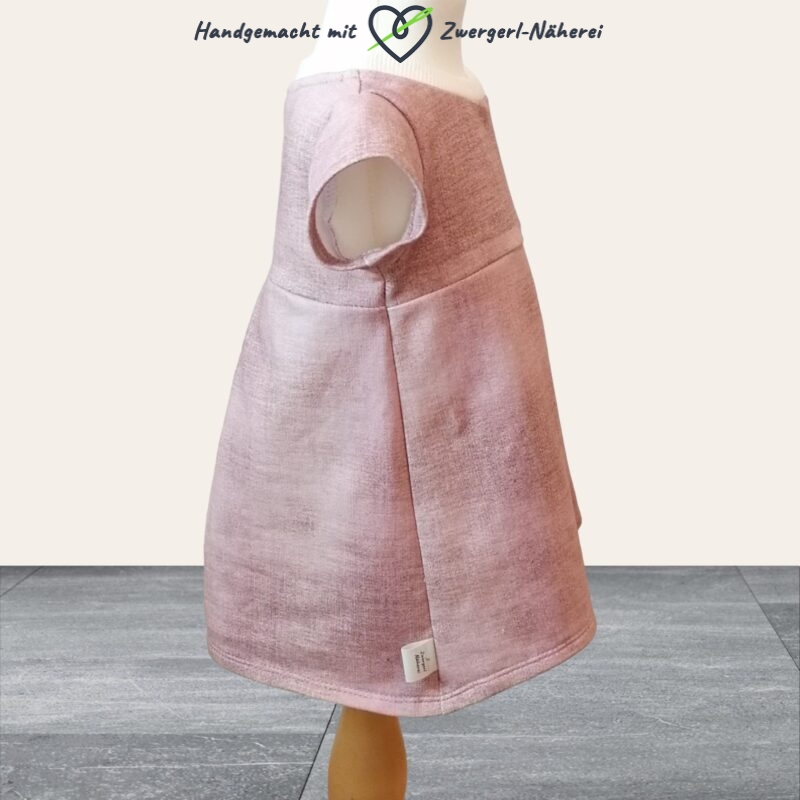 Süßes Kleid in Rosa handgemacht für Babys und Kinder